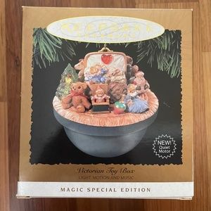 Hallmark Victorian Toy Box Ornament